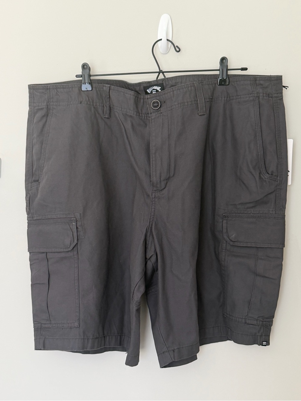 Billabong Men's Charcoal Cargo Shorts